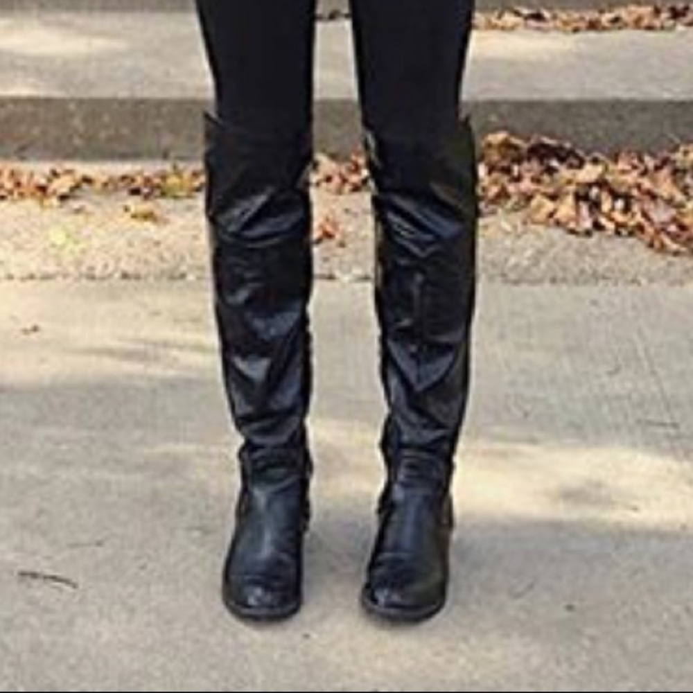 Relativity Over the Knee Riding Boots size 8